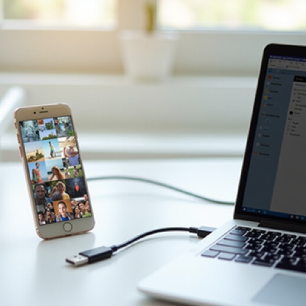 upload photos from phone to window computer