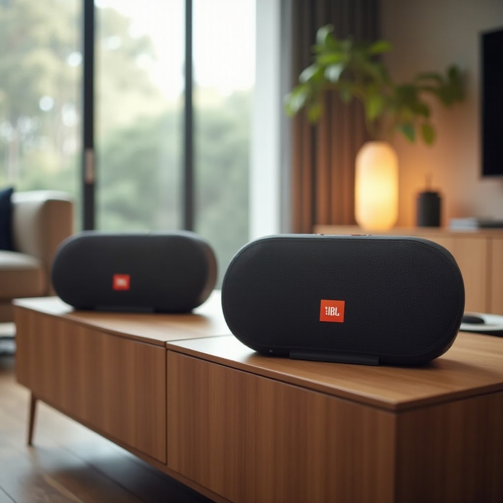 cara menghubungkan beberapa speaker JBL