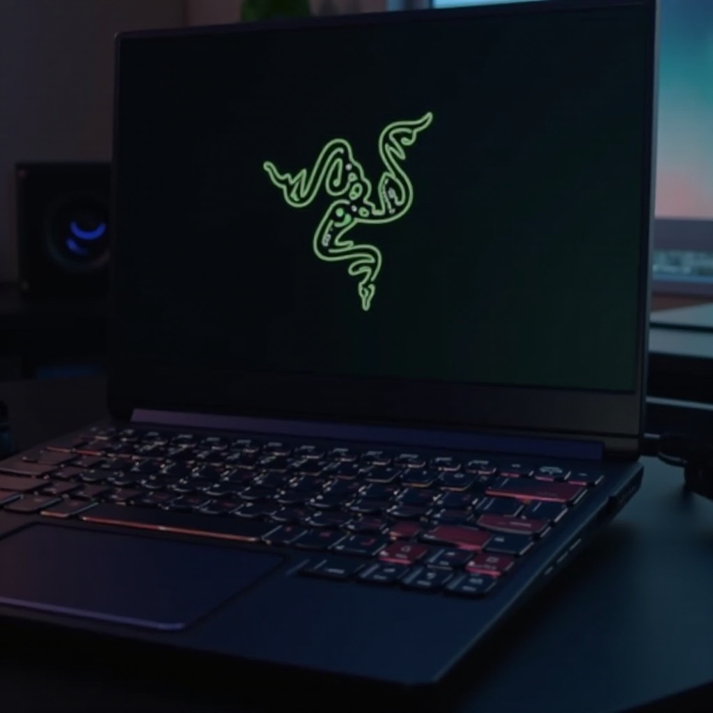 Razerのラップトップのキーはライトが点灯するまで機能しません。