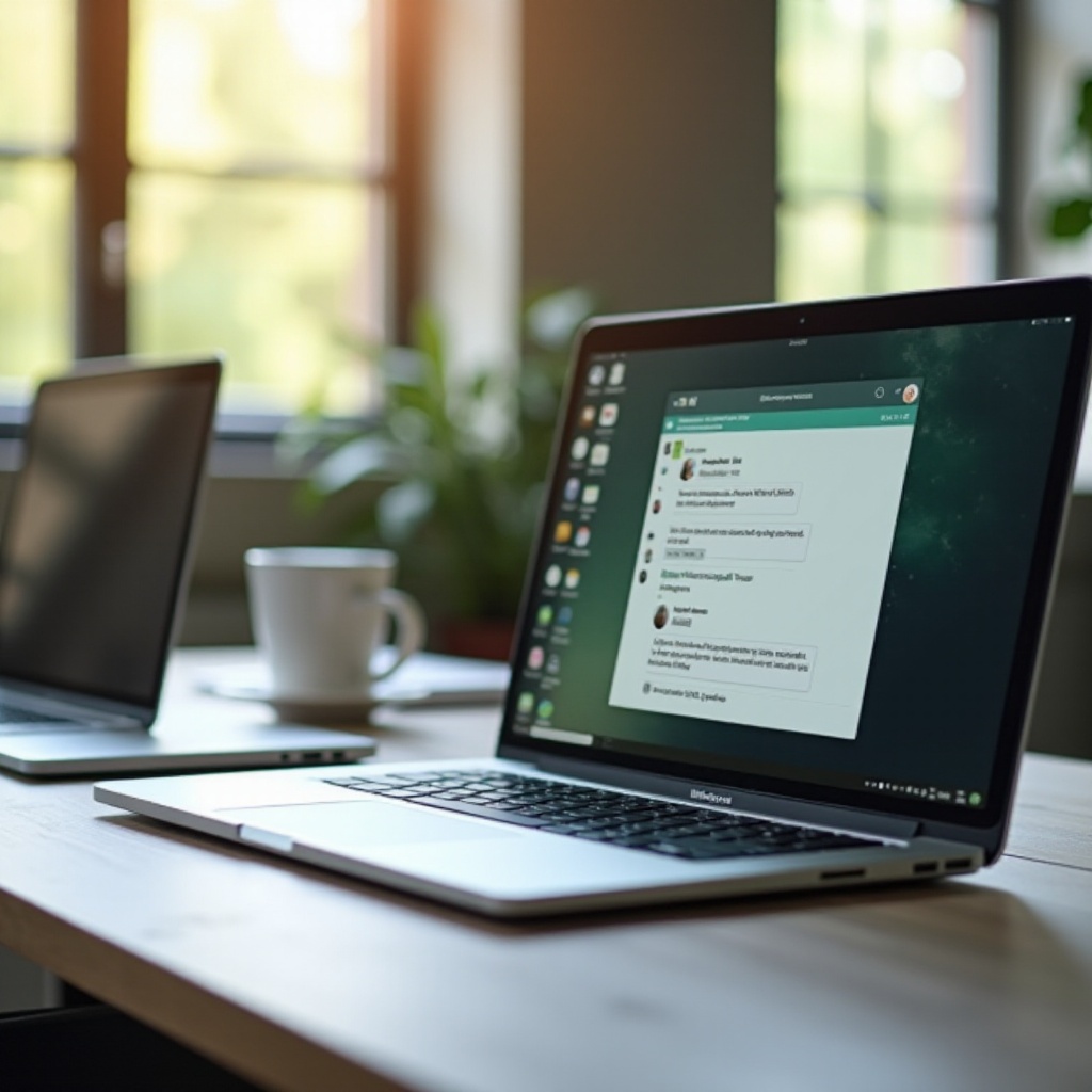 menerima notifikasi whatsapp di laptop saya meskipun sudah ditutup